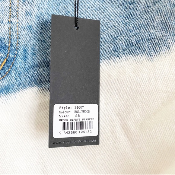 Free People OneTeaspoon Hollywood dip dye Frankies Cutoff Shorts - Picture 11 of 14